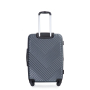 Expandable 3 Piece Luggage Sets PC Lightweight Suitcase with Two Hooks, Spinner Wheels, TSA Lock, (20/24/28), Gray